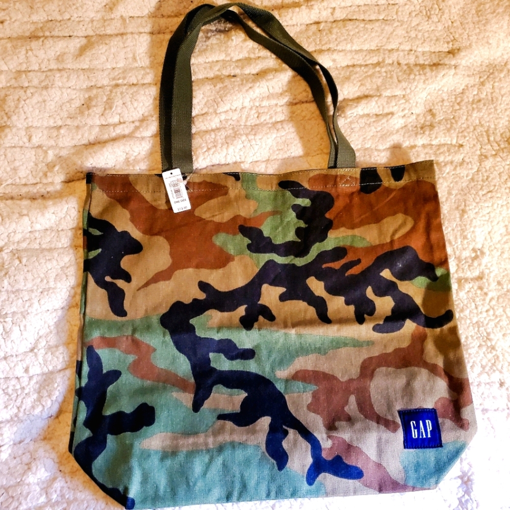 Gap Factory Camo Tote Bag